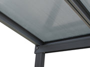 Patio Canopy Roof 5.57m x 3m - Charcoal Grey