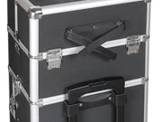 Professional Makeup Bag Cosmetic Case Travel Bag Makeup Case - BLACK