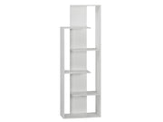 MONETTE 150cm Bookshelf - WHITE