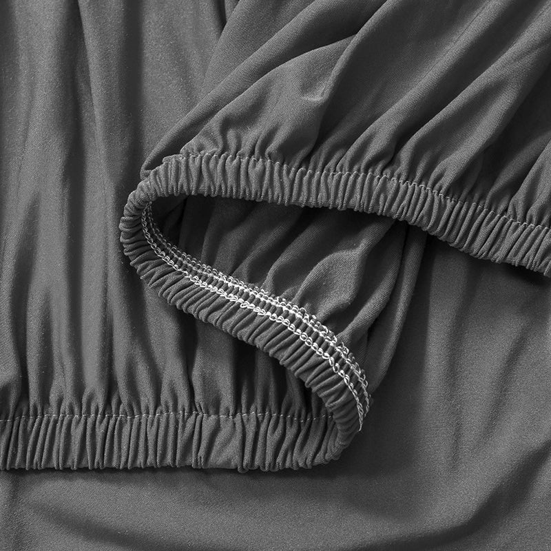 Single Seater Sofa Couch Cover 90-140cm - Grey