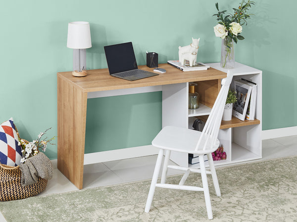 Flynn 170cm Computer Desk - Oak