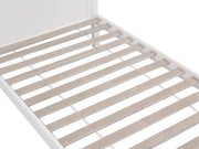 Kamet Single Wooden Bed Frame - White