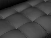 Colorado Sofa Bed Futon with Chaise - Black