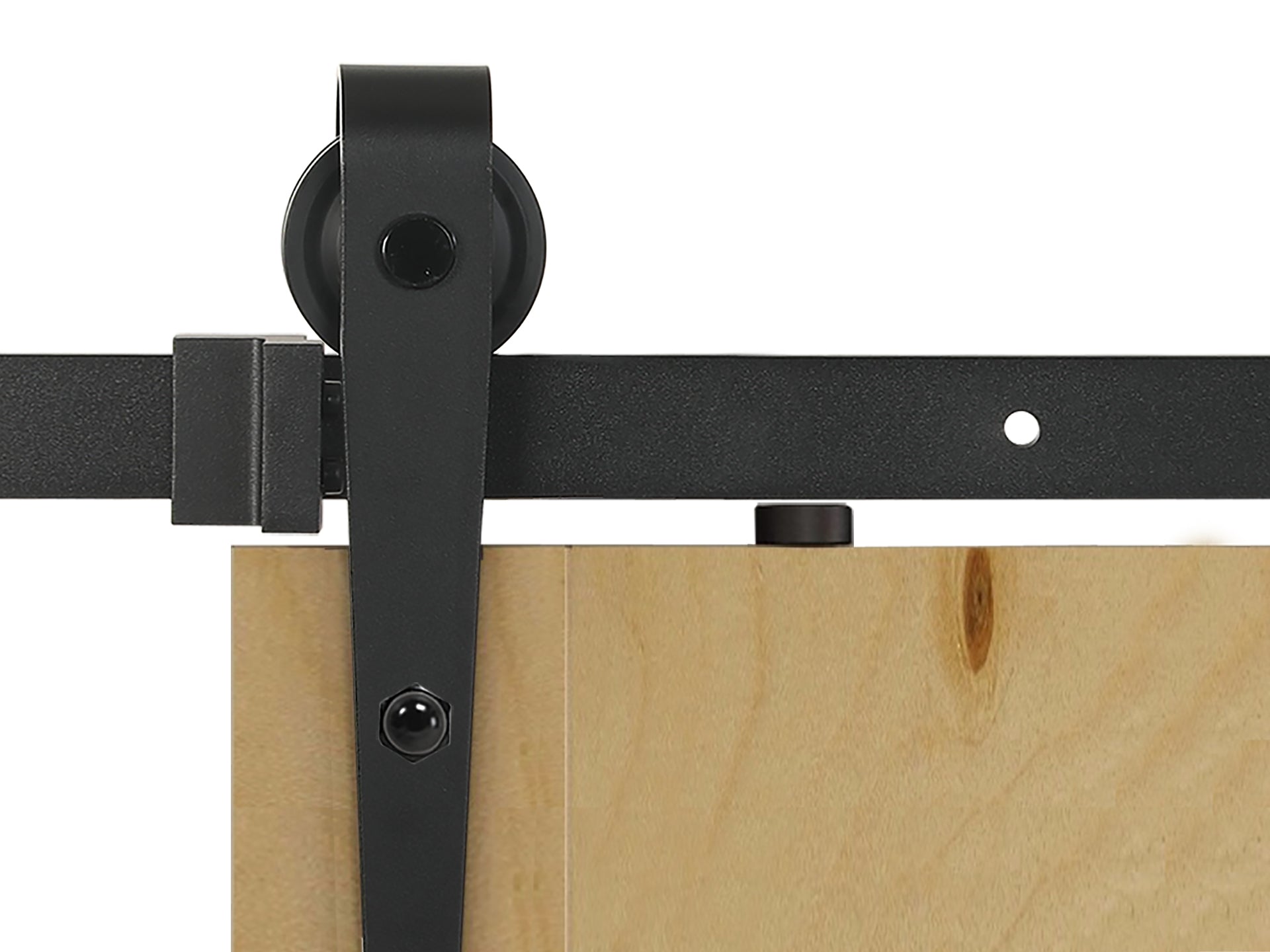 2m Arrow Sliding Barn Door Hardware System Homemart