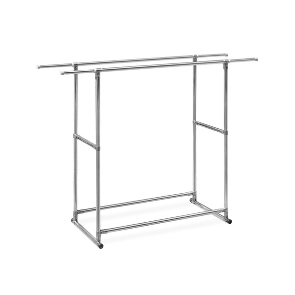 Portable Adjustable Clothes Rack - Double
