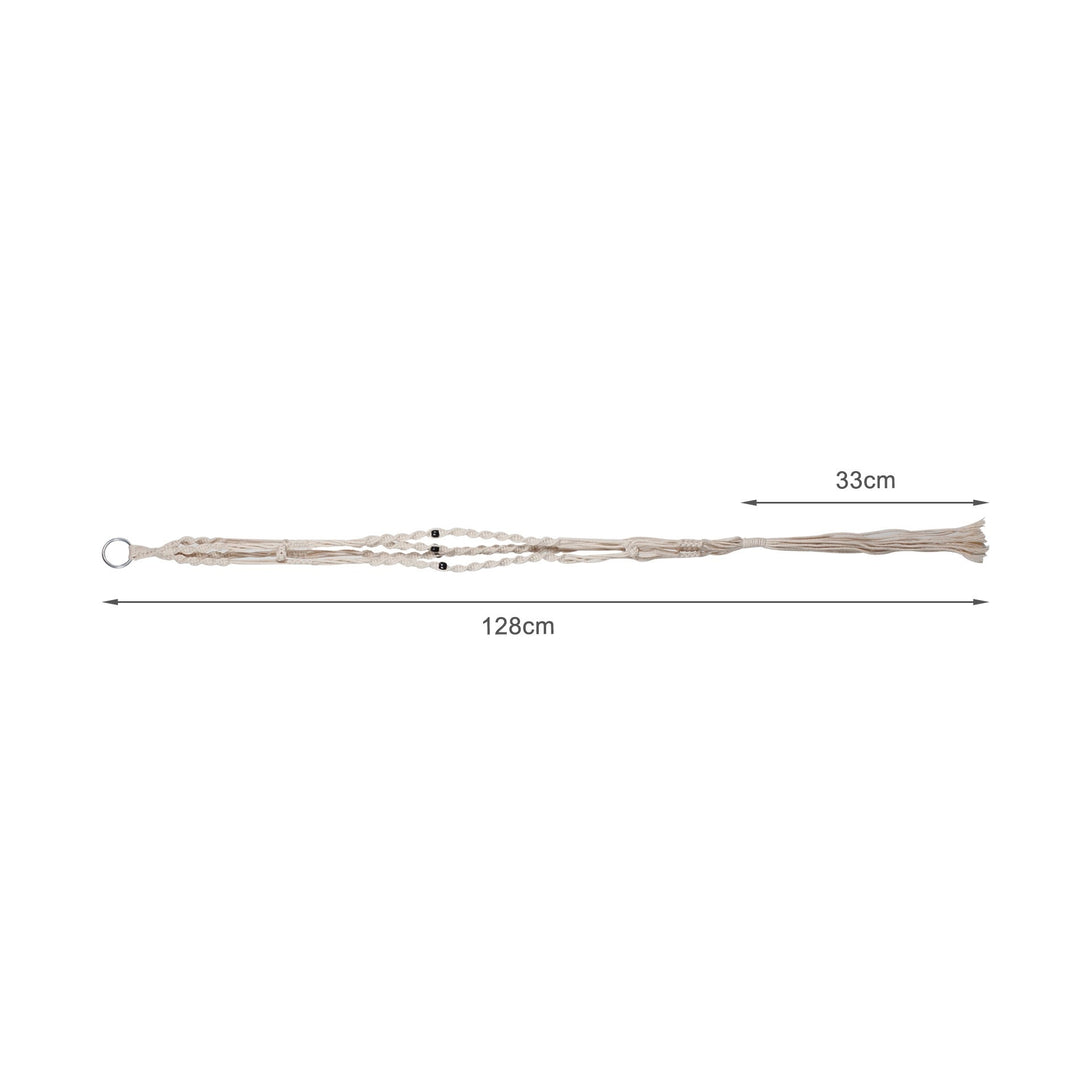 Mecrame Rope Plant Hanger Indoor Pot Plant Hanger