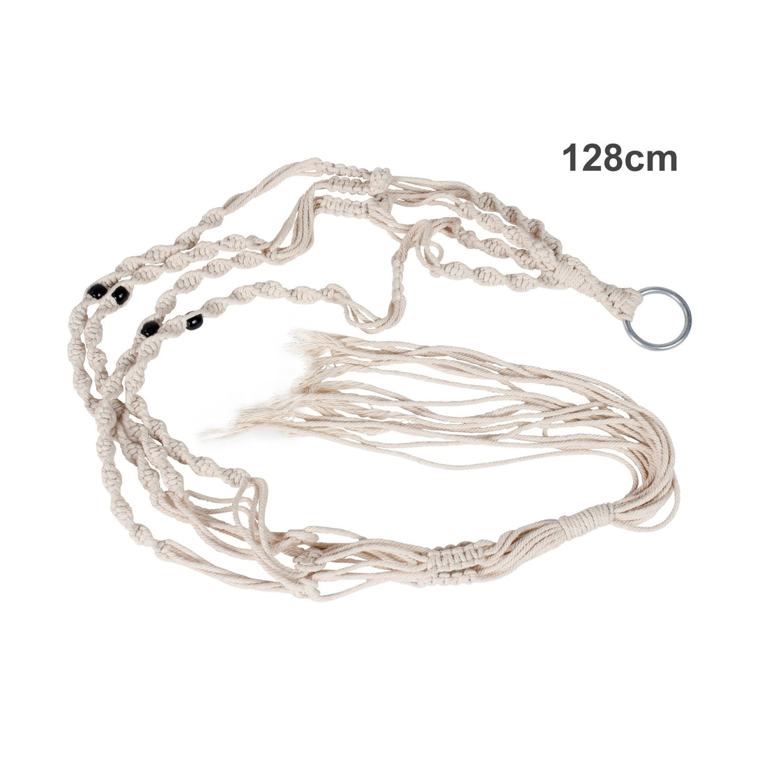 Mecrame Rope Plant Hanger Indoor Pot Plant Hanger