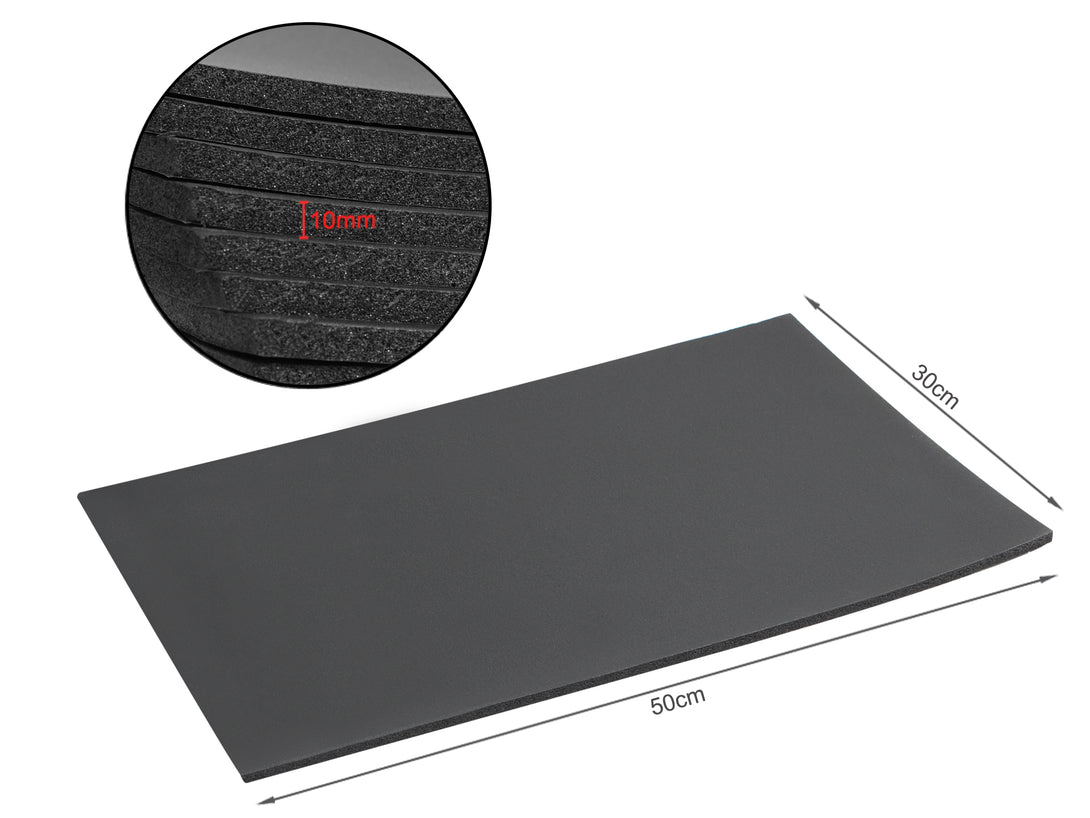 Car Soundproof Insulation Noise Deadener Mat - Set of 12