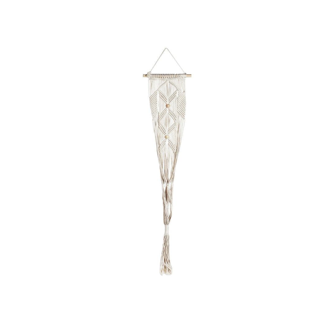 Hessian Macrame Rope Macrame Plant Hanger Macrame Pot Hanger - Beads