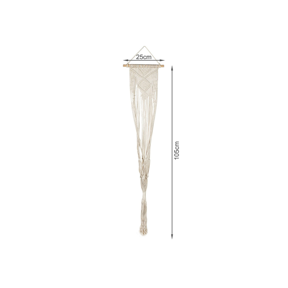 Hessian Macrame Rope Macrame Plant Hanger Macrame Pot Hanger - Braids