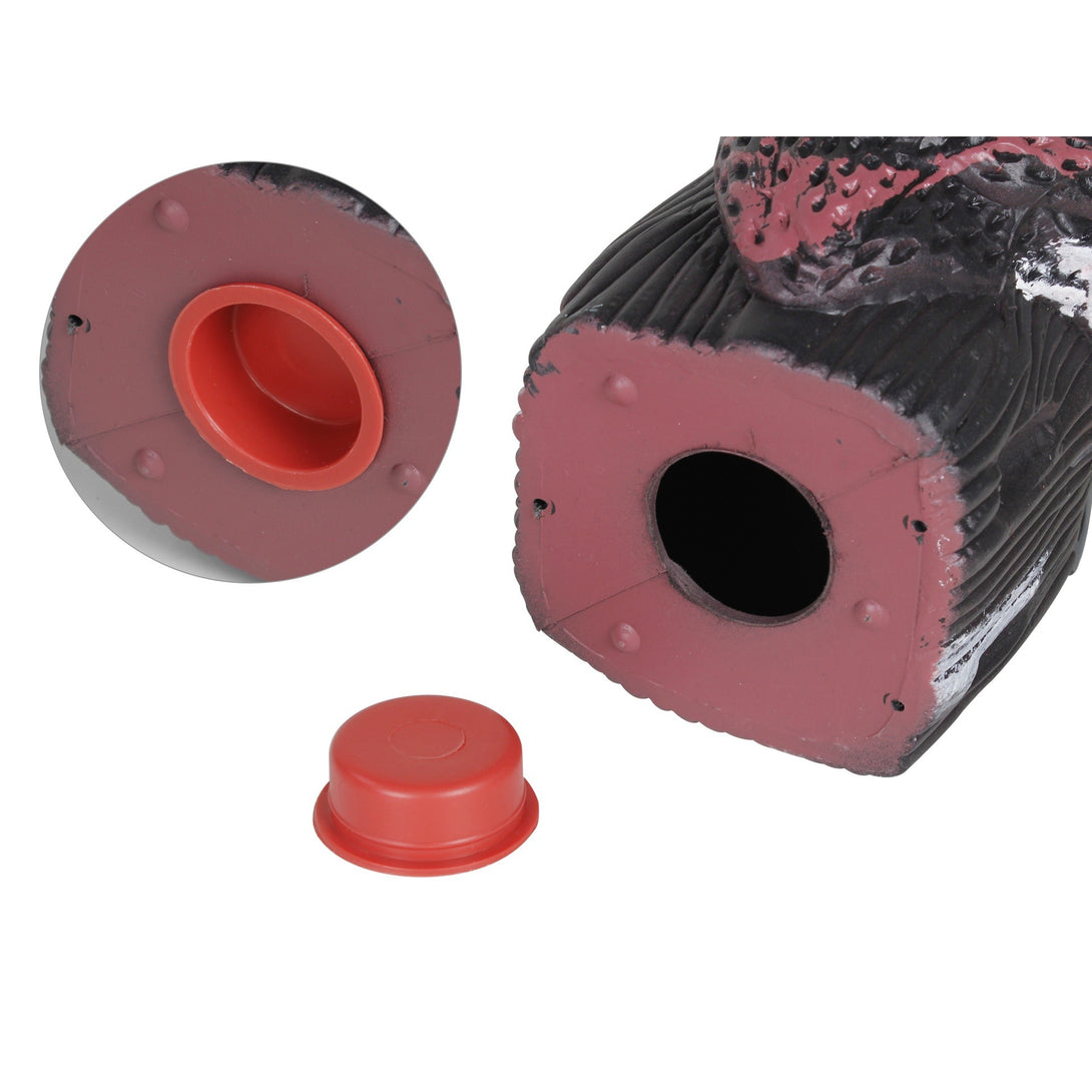 Garden Protection Repellent Bird Scarer Rotating Head Owl Statue