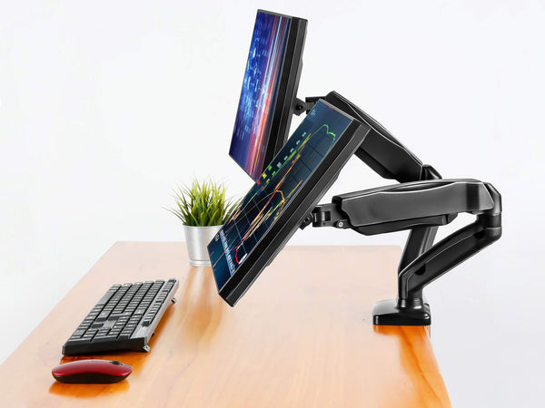 Dual Monitor Stand Bracket 13-27"