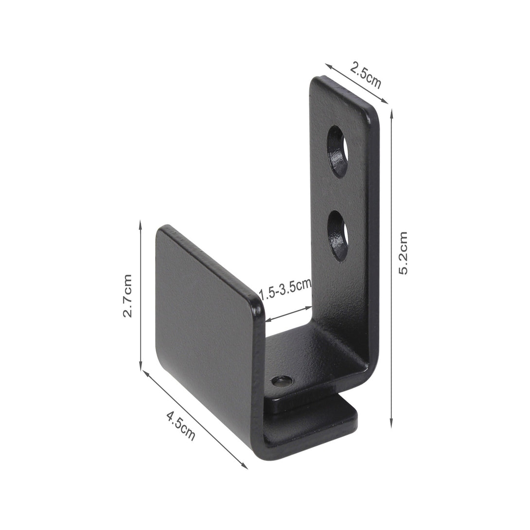 Sliding Barn Door Hardware Bottom Floor Guide Steel Set