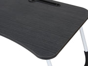 Anti-slip Foldable Laptop Table - Black