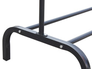 Metal Clothes Rack Hanger 104x152cm - Black