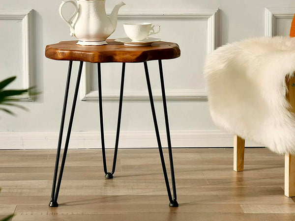 Hairpin Table Leg 2 Rod 25cm - Set of 4