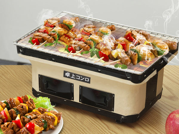 Ceramic Hibachi BBQ Grill