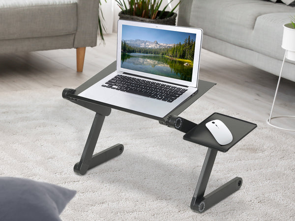 Portable Laptop Table Stand - Black