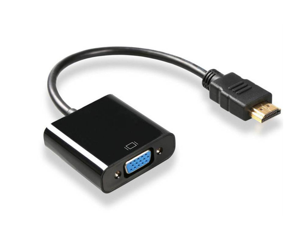 HDMI to VGA Adapter (0.002m3-0.04kg)