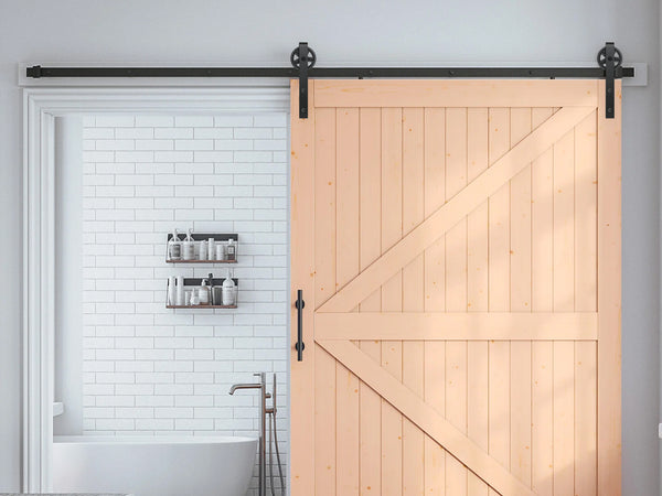 2m Sliding Barn Door Hardware System