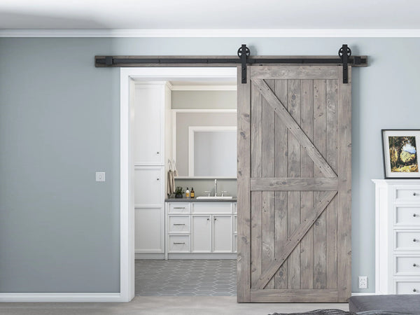 2.44m Barn Door Hardware Sliding Door Track System