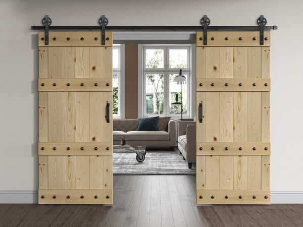 3.6m Sliding Barn Door Hardware System