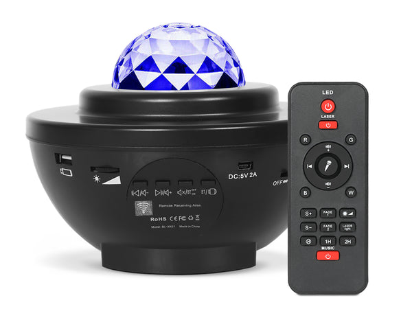 Bluetooth LED Galaxy Projector Night Light