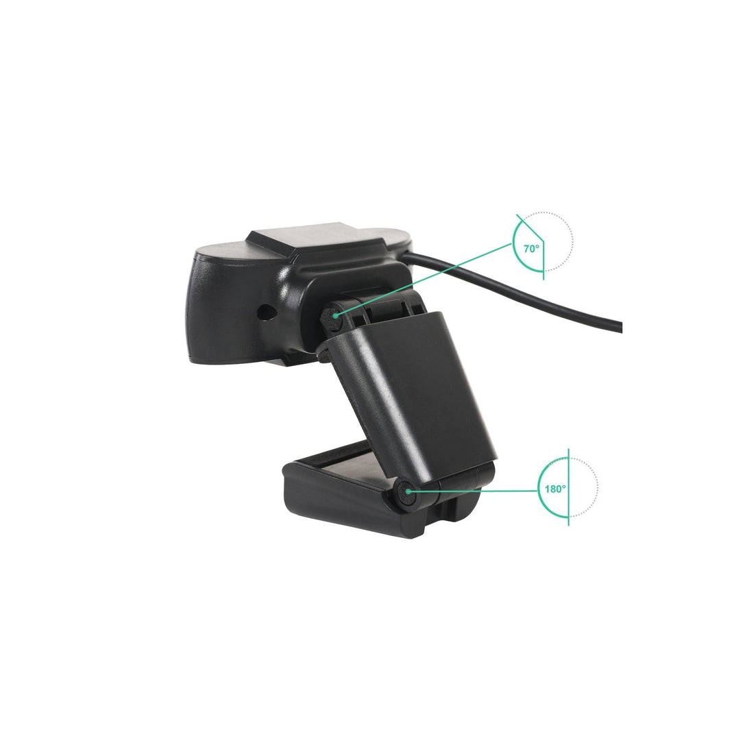 1080P HD USB Webcam with Microphone (0.001m3 - 0.11kg)