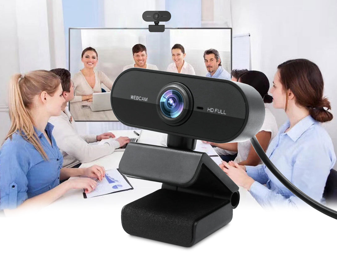 USB 1080P HD Webcam with Microphone (0.001m3 - 0.074kg)