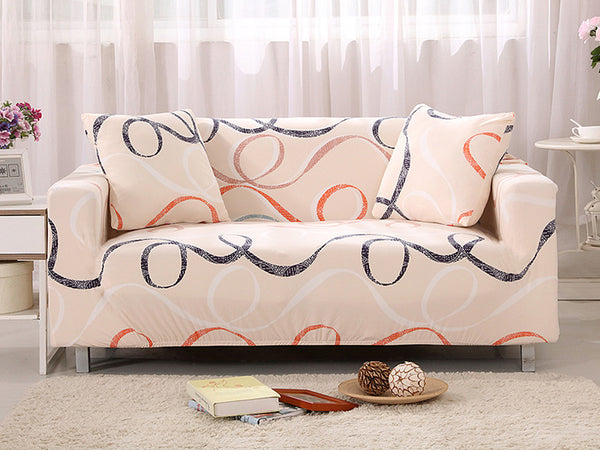 Single Sofa Cover Couch Cover 90-140cm - Ribbon