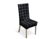 Dining Chair Cover - Set of 4 - Plaid