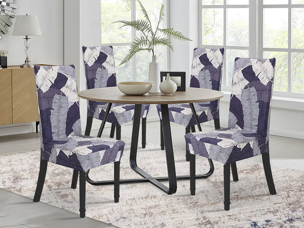 Dining Chair Cover - Set of 4 - Plams