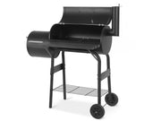 BBQ Grill 2-in-1 BBQ Smoker with Storage Shelf