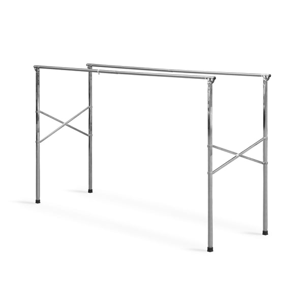2.4m Foldable Stainless Steel Clothes Rack