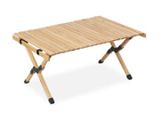 Folding Outdoor Camping Table 90cm - Natural