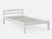 BLANC Wooden Bed - SINGLE