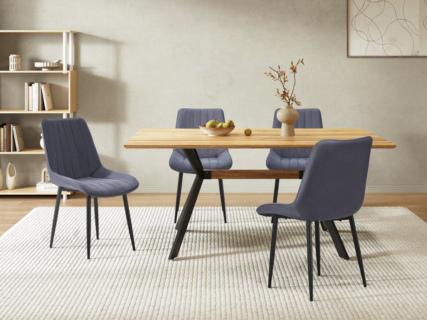 Amaia Dining Chair - Set of 4 - Black