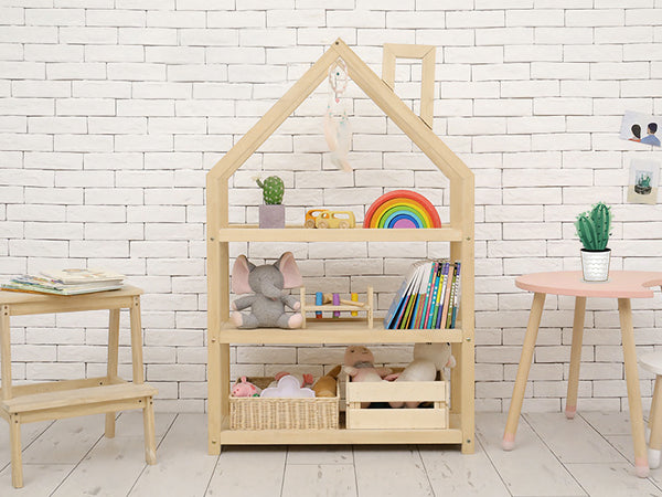 GARDA Kids House Bookshelf - OAK
