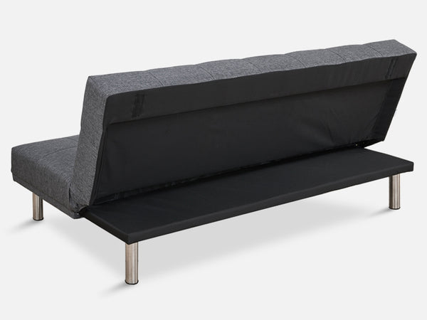 DENVER 3-Seater Sofa Bed GREY