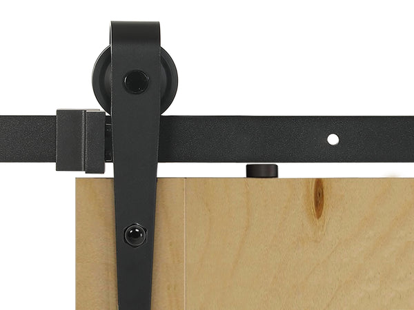 3.66m Arrow Sliding Barn Door Hardware System