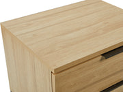 OCALA Wooden Bedside Table - OAK