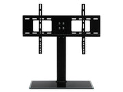 TV Stand With Glass Base Height Adjustable 32-55"