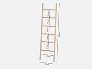 HULA Towel Ladder Rack - OAK