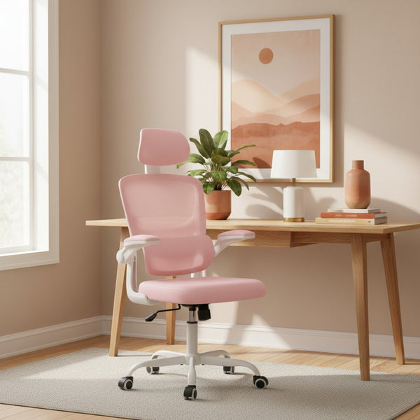 Edison Office Chair - Pink