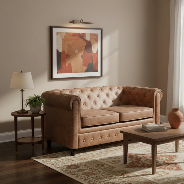 Aviana 2 Seater Sofa - Brown