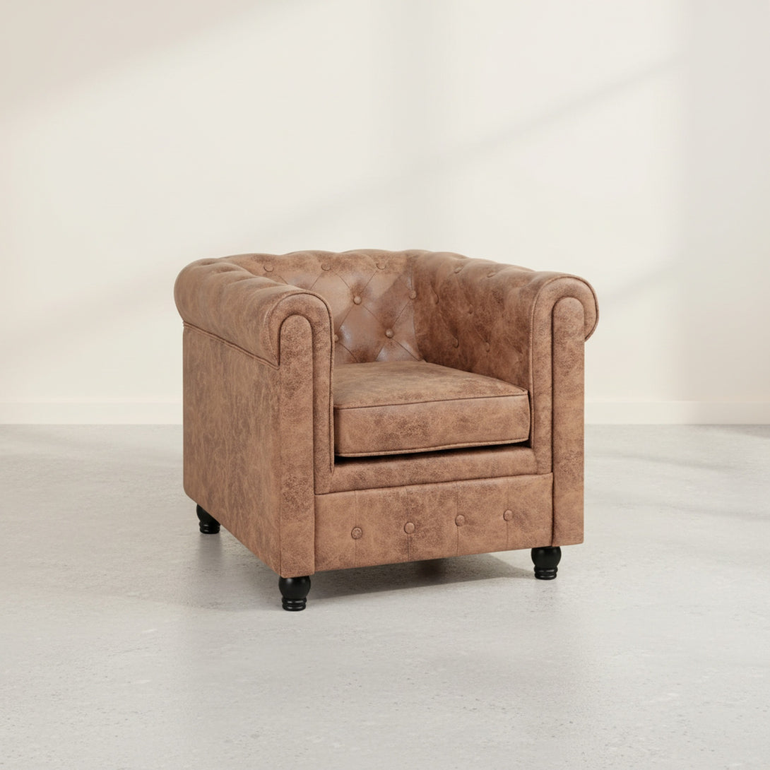 Aviana Occasional Chair - Brown