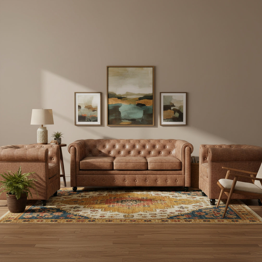 Aviana Occasional Chair - Brown