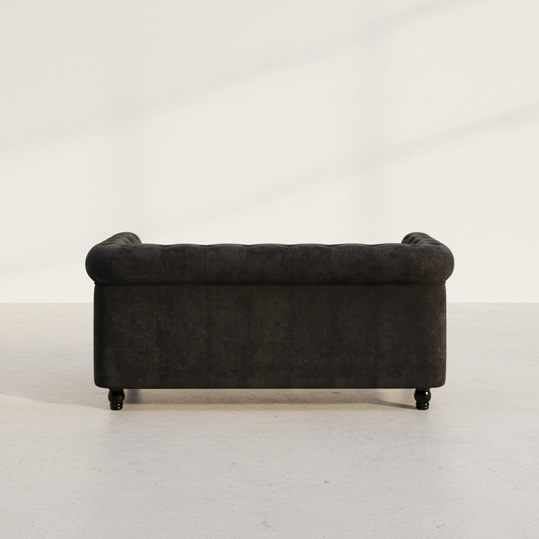 Aviana 2 Seater Sofa - Black