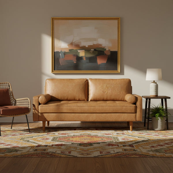 Chester 3 Seater Sofa - Honey Tan