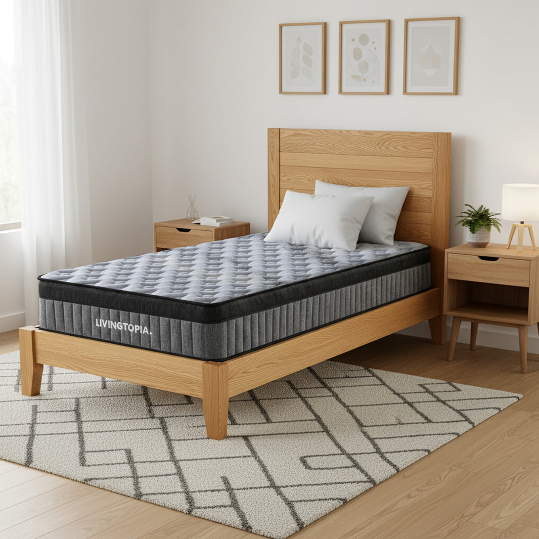 LivingTopia Hybrid Plus Single Mattress